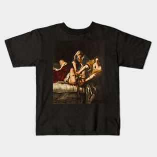 Judith Slaying Holofernes, Artemisia Gentileschi, 1620 Kids T-Shirt